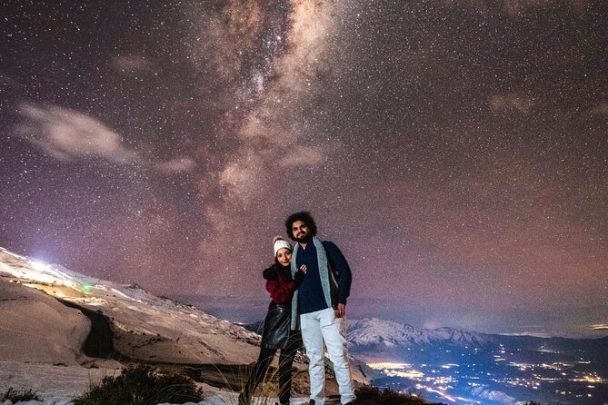 AuthenticAs Star Gazing -Nightscape Portrait Photography Tour - Queenstown after dark, with the stars as your subject
