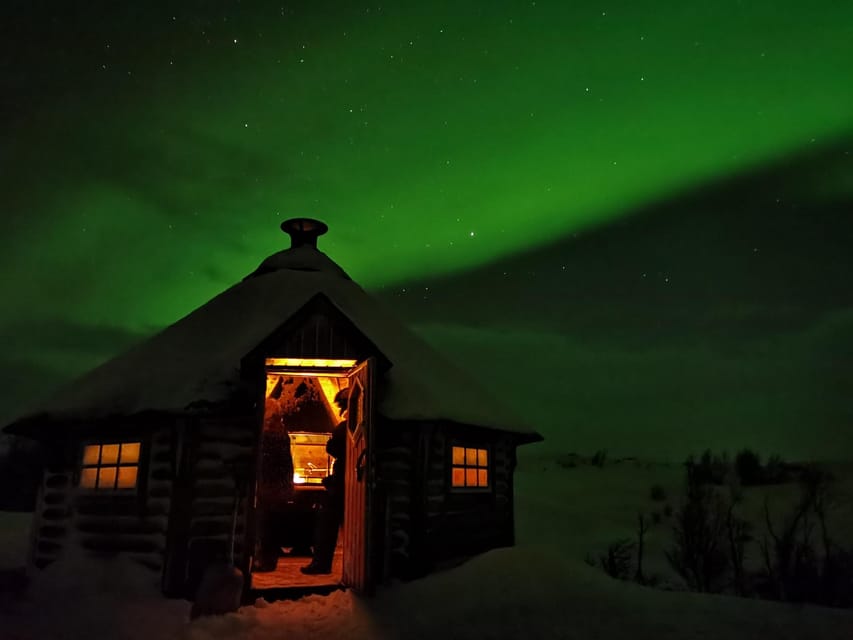Björkliden/Abisko: Night Sky Snowmobile Tour - Pickup from six Abisko-area locations
