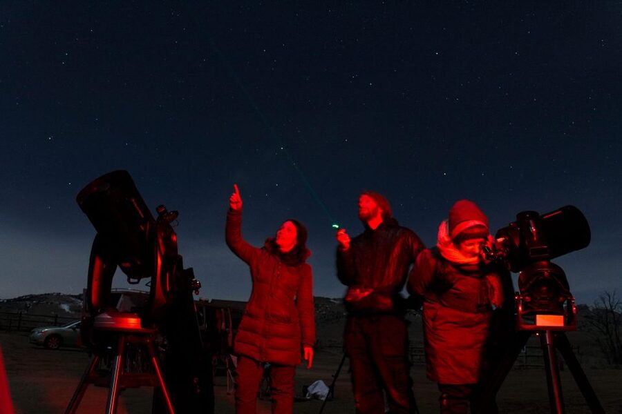 Boulder: Guided Astronomy Tour - The comfort setup at Boulder Valley Ranch