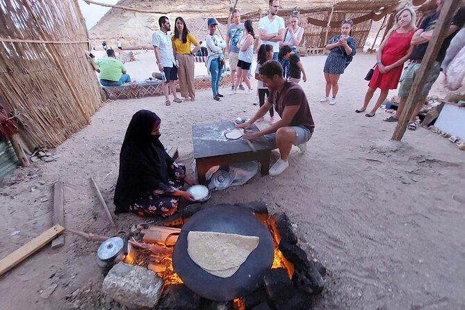 Camel Ride, Bedouin Dinner and Star Gazing in Marsa Alam - Bedouin tea and a look at everyday camp life