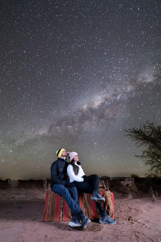 Chile: Astronomical Tour in the Atacama Desert - A cocktail, drinks bar, and time to look up