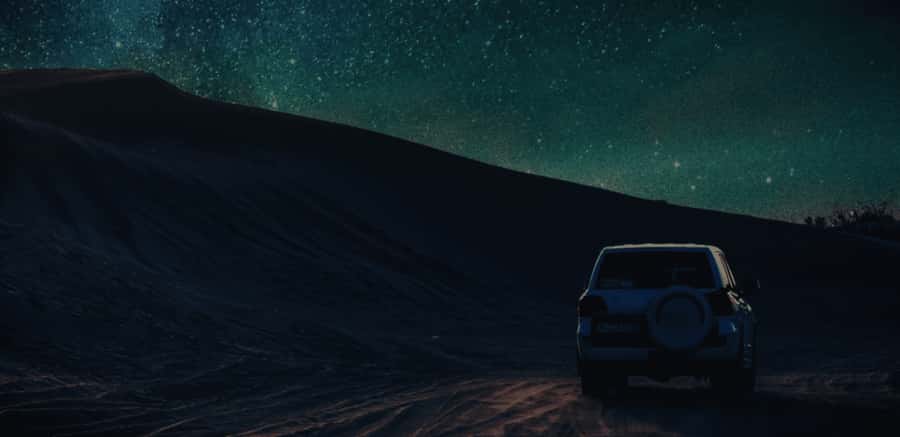 Doha: Night Desert Safari with Stargazing & Camel Ride - The camel camp and a first taste of desert life
