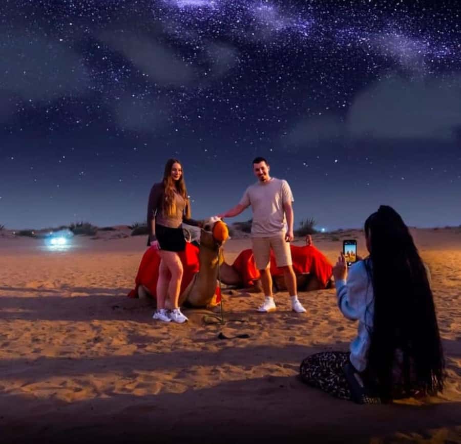 Doha: Stargazing Desert Safari w/ Dune Bashing & Camel Ride - Sealine, the first desert stop