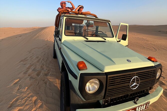 Dubai: Al Marmoom Oasis Vintage Safari: Camels, Stargazing & Meal - Key points to know before booking
