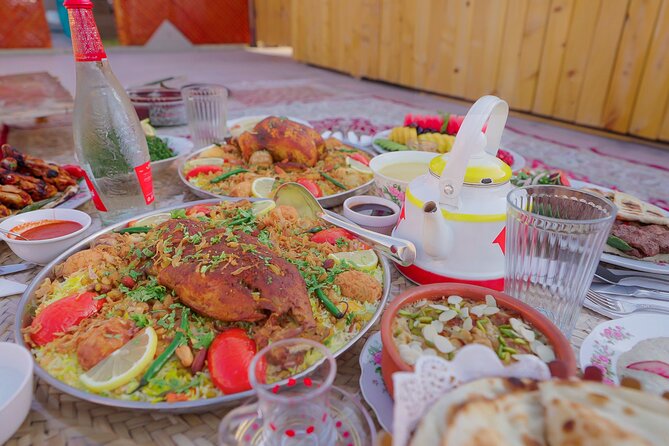 Dubai: Al Marmoom Oasis Vintage Safari: Camels, Stargazing & Meal - A short camel ride at the Bedouin village