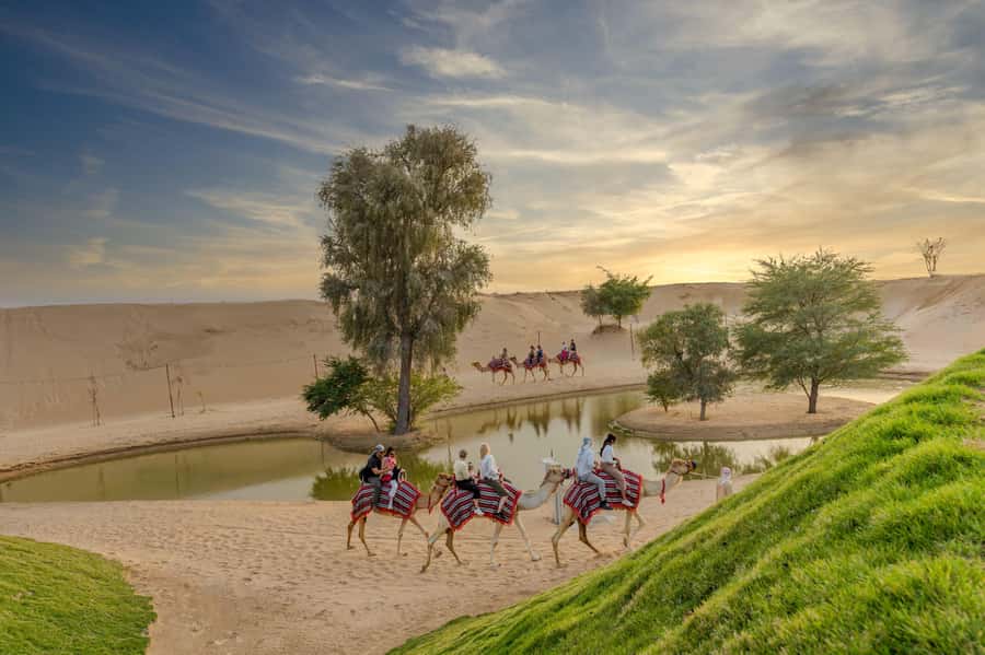 Dubai: Overnight Safari with Luxury Dome Stay & Stargazing - The red dunes, 4x4 ride, and sandboarding