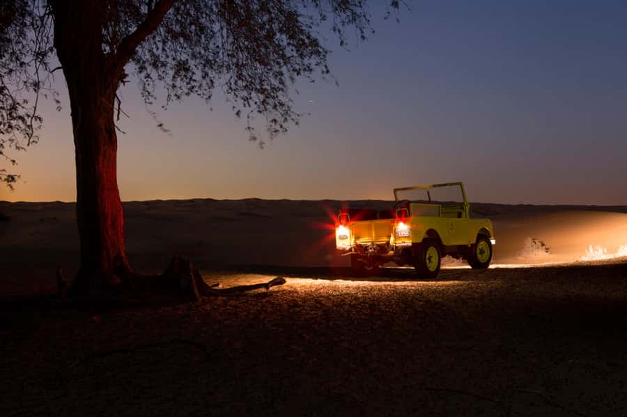 Dubai: Private Night Safari & Astronomy with 3-Course Dinner - A Bedouin camp, dinner, and cooler air