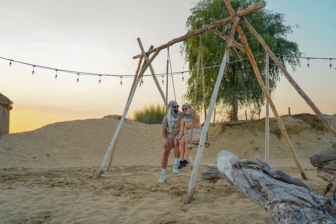 Dubai: Sunset Camel Trek, Al Khayma Camp, Stargazing & BBQ - Horses, dancing, falcons, and the fire show