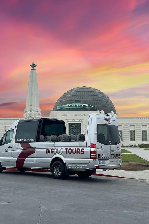 From Los Angeles: Griffith Observatory Open-top Sunset Tour - Key points at a glance