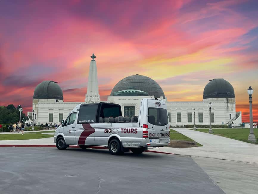 From Los Angeles: Griffith Observatory Open-top Sunset Tour - Why Griffith Observatory makes a strong sunset stop