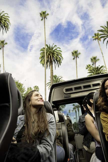 From Los Angeles: Griffith Observatory Open-top Sunset Tour - The return to Hollywood and the evening timetable