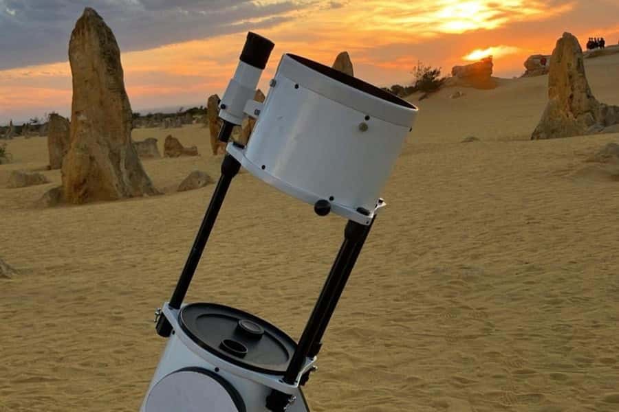 From Perth: Pinnacles Sunset and Stargazing Tour with Dinner - Guilderton Lookout and Moore River views