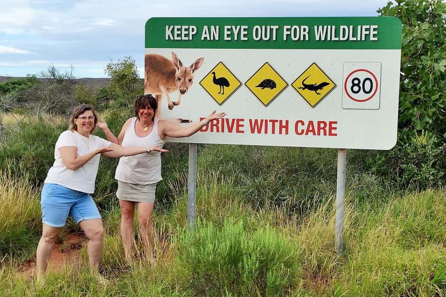 From Perth: Pinnacles Sunset and Stargazing Tour with Dinner - Entering Nambung National Park at golden hour
