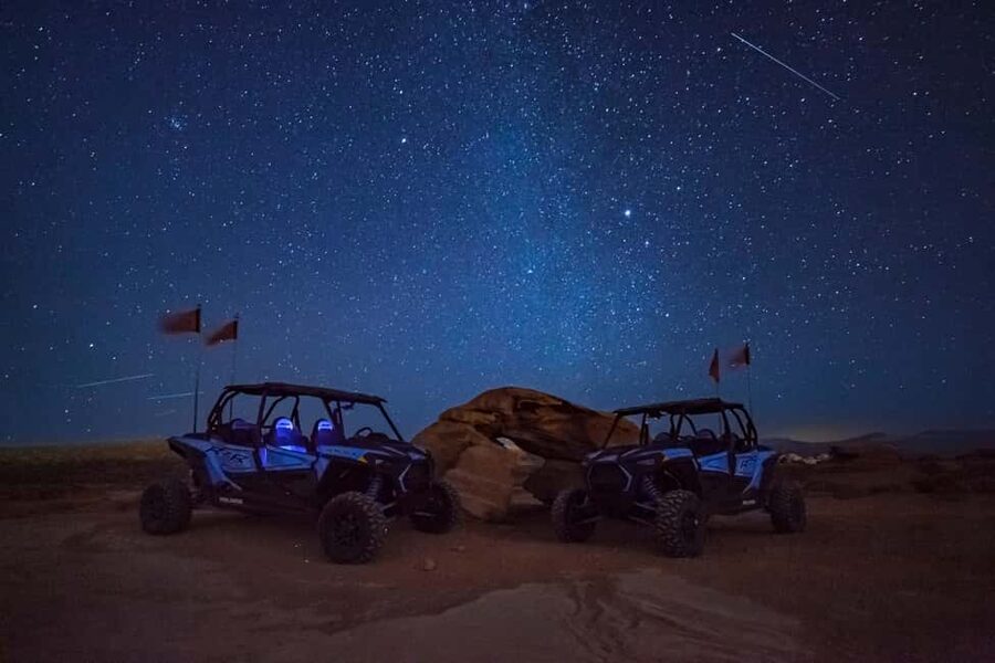 Greater Zion: Dark Sky UTV Tour with Stargazing - From Sand Hollow sunset to a sky full of stars