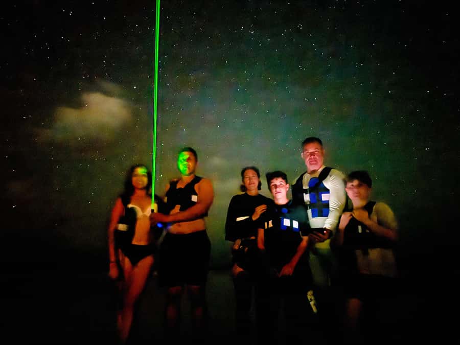 Holbox: Bioluminescence by Kayak and Stargazing. - A beginner-friendly paddle toward the sandbanks