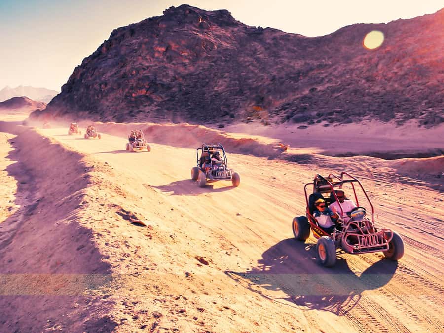Hurghada: ATV Tour with Camel Ride, Dinner Show & Stargazing - Dinner, dancing, and the desert compound