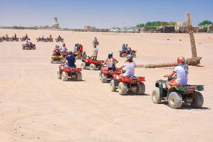 Hurghada: Full-Day Quad & Camel Ride, Stargazing, & Dinner - Choosing between sunrise, morning, and sunset