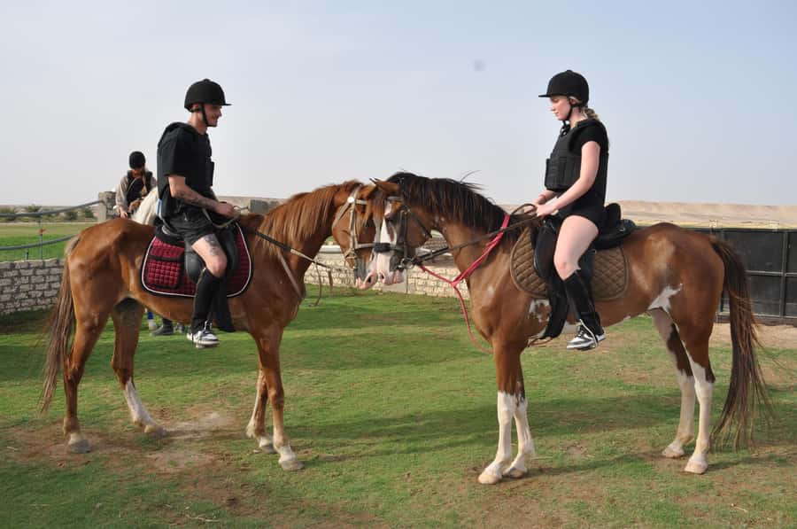 Hurghada: Horse Ride, BBQ Dinner, and Stargazing - Sunset from a high desert viewpoint