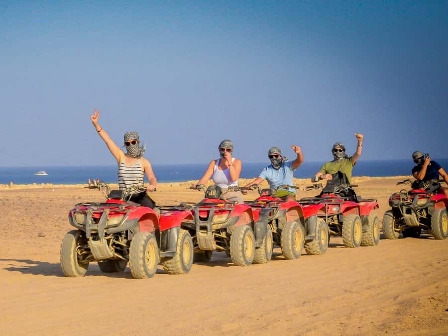 Hurghada: Quad Bike, Camel, Show, Dinner, & Stargazing Trip - Sunrise breakfast or sunset dinner