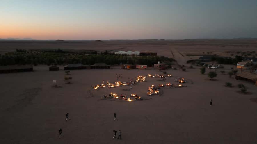 Hurghada: Star Stargazing Desert Adventure by Jeep & Dinner - Dinner in the desert