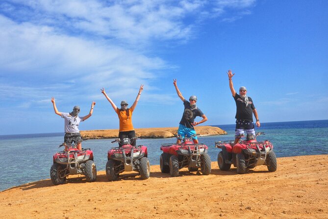 Hurghada: Stargazing, Camel Ride, Quad Bike, Bedouin Dinner, Show - From your Hurghada hotel to the Sahara