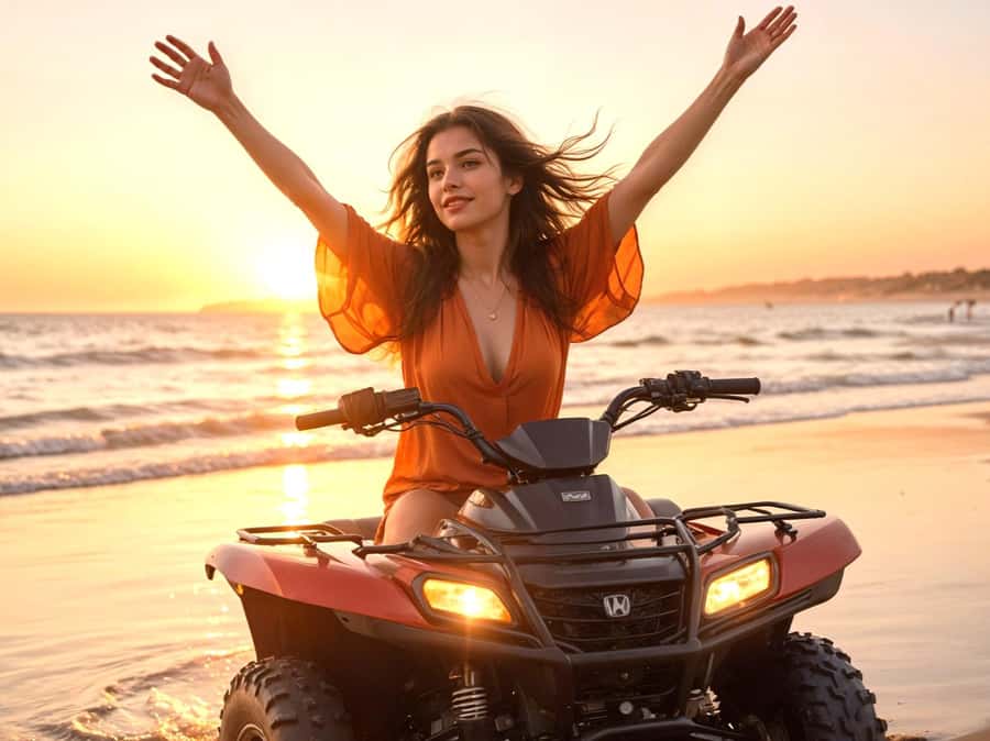 Hurghada: Sunset Quad Bike, Camel w/ Opt Stargazing and BBQ - The camel ride is a quick taste, not a full trek