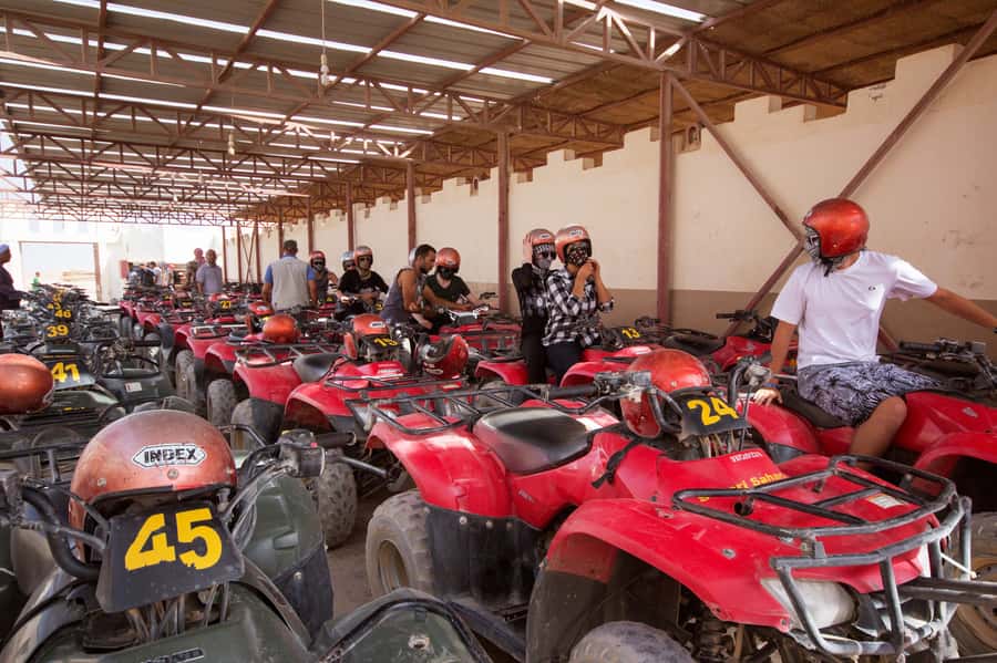 Hurghada: Sunset Quad Bike, Camel w/ Opt Stargazing and BBQ - Sunrise, daytime, and other versions
