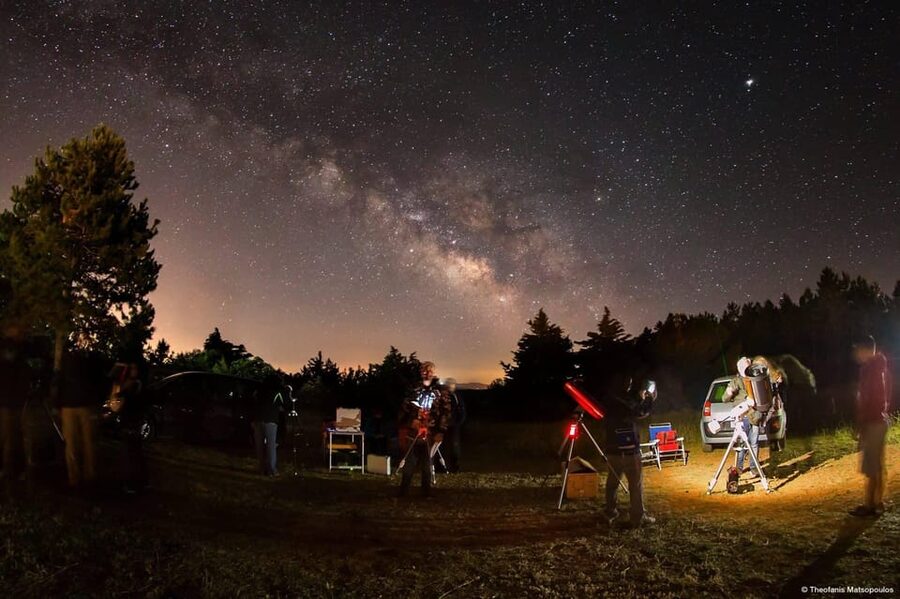 Ioannina Astronomy: Telescope Stargaze Greece's night sky - Why the Kastritsa Acropolis is a strong stargazing base