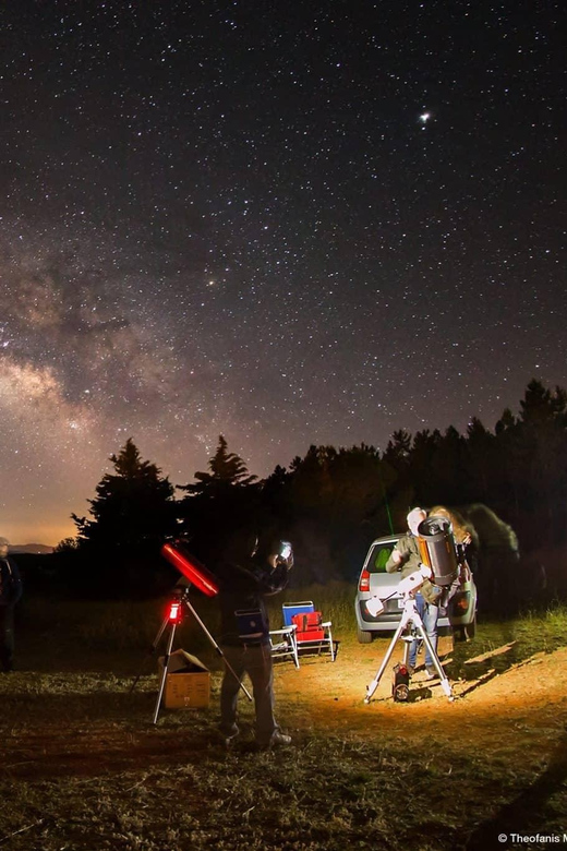 Ioannina Astronomy: Telescope Stargaze Greece's night sky - What happens during the two-hour session