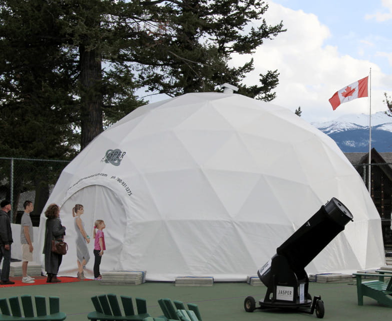 Jasper: Planetarium Indoor Dome Experience - The guide makes the difference
