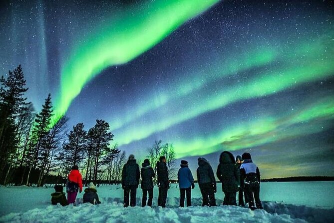 Levi: Aurora Borealis Tour and Stargazing Experience - Rautusjärvi, where the ice becomes a viewing platform