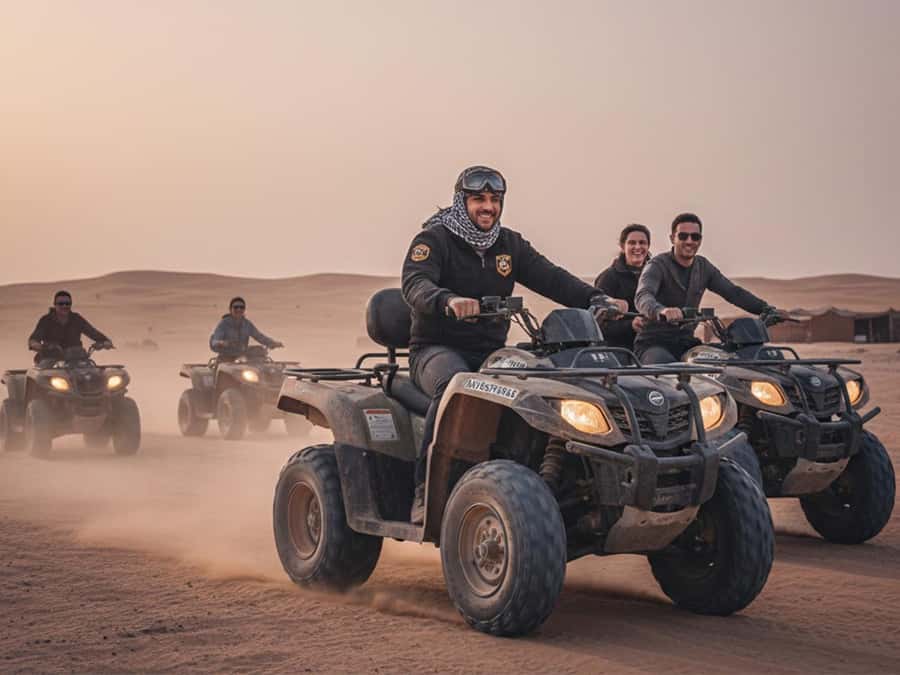 Makadi Bay: 2H Quad Bike, Camel, Stargazing, Dinner & Show - Getting there from Makadi Bay, Hurghada, and nearby resorts