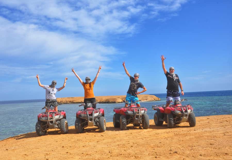 Makadi Bay: ATV, Sea View, Camel, Stargazing, Dinner & Show - Choosing sunrise, daytime, or sunset
