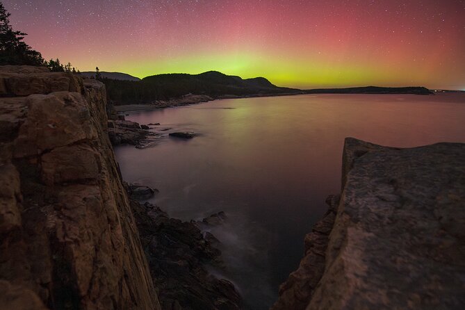 Milky Way Photography Workshop in Acadia National Park - Jordan Pond: calm water and careful framing