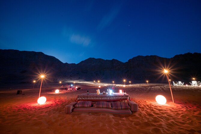 Mleiha Dubai Desert Overnight Camping Stargazing with BBQ Dinner - Leaving Dubai for Mleiha at 3 pm