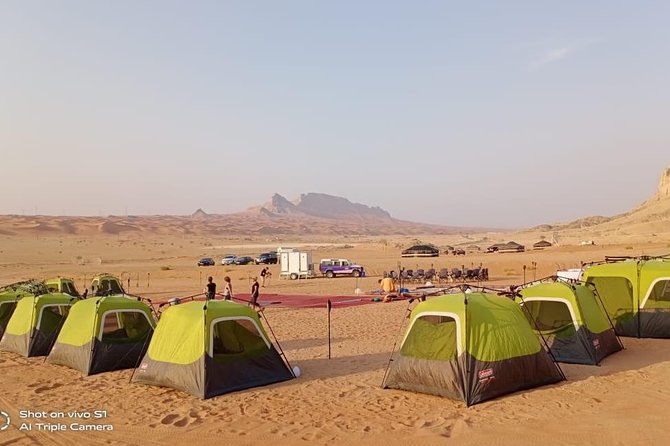 Mleiha Dubai Desert Overnight Camping Stargazing with BBQ Dinner - A morning trek before the return to Dubai