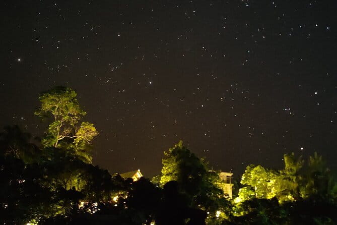 Niel Island Star Gazing - Learning the Dobsonian telescope