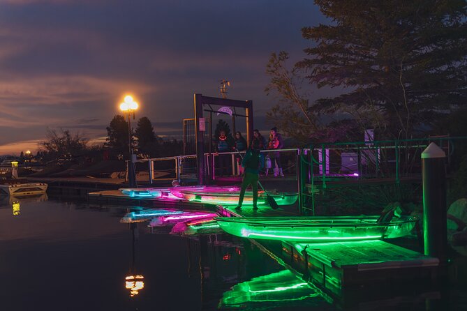 Nighttime LED Stargazing Clear Kayak Tour on Lake Tahoe - Beavers, clean water, and useful stories