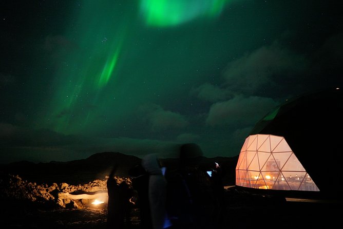 Northern Lights: Aurora Basecamp Observatory Guided Experience - Waiting Outdoors Beside the Fire Pits