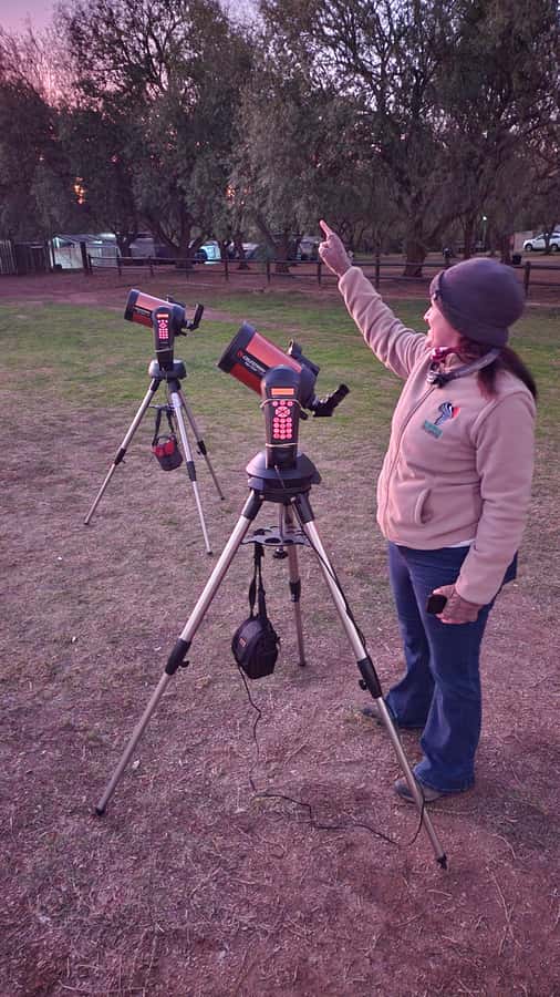 Oudtshoorn: Celestial Stargazing with Telescope and Guide - What you see through the specialized telescope