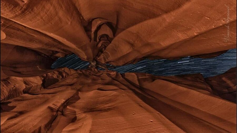 Page: Stargazing Night Tour of Antelope Valley Canyon - Walking through Ligai Si Anii after dark