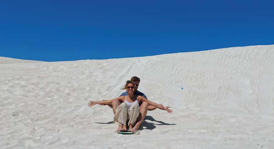 Perth: Pinnacles Stargazing, Sandboarding & Beach Kangaroos - Sunset among the Pinnacles of Nambung National Park