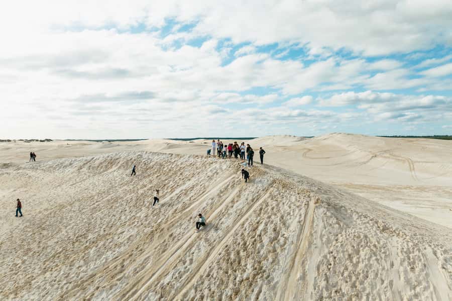 Pinnacles Desert: Sunset BBQ & Stargazing Tour +Sandboarding - From Perth to Lancelin’s White Dunes