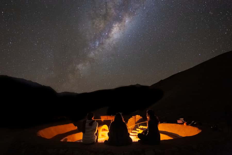Pisco Elqui: Mountaintop Stargazing and Night Portrait - A mountain setting made for the southern sky