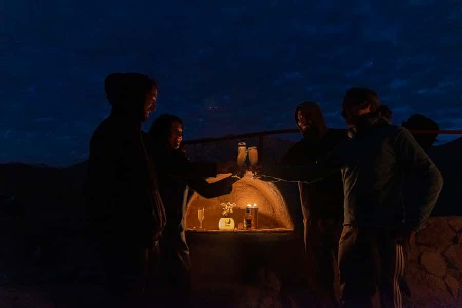 Pisco Elqui: Mountaintop Stargazing and Night Portrait - A pisco sour adds a local touch