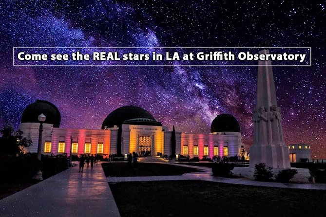Private Tour of Griffith Observatory - The Astronomers Monument and the front lawn