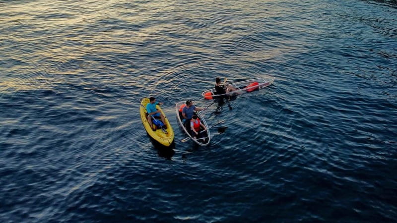 Pula: Night Tour in Transparent Kayak with Stargazing - What to pack for a dry, comfortable evening