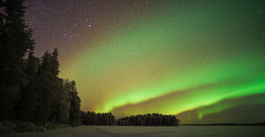 Rovaniemi: Night Sky lappish Barbecue - The Evening’s Simple Rhythm