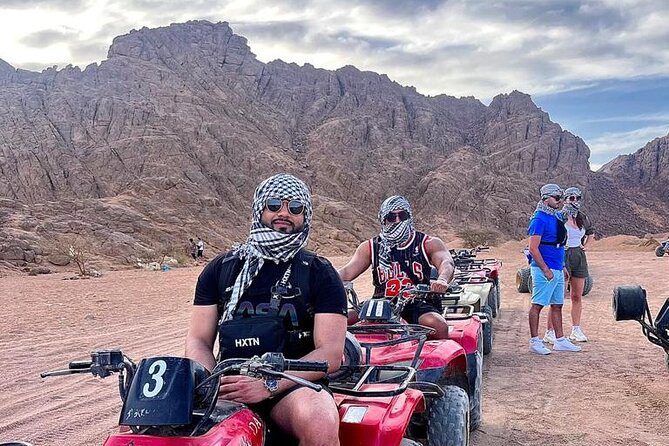 Safari 5 in 1 Quads, Camels, Show, Dinner & Star Gazing in Sharm El Sheikh - Quad biking on Sinai dirt tracks