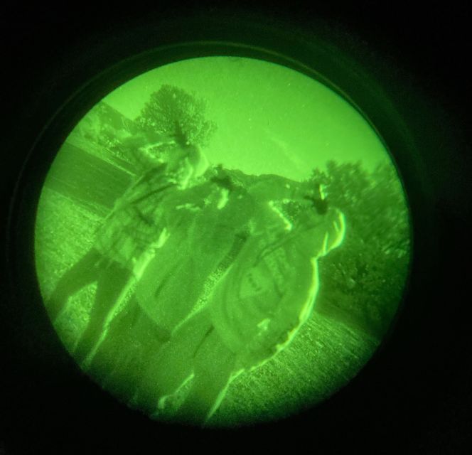 Sedona: Nighttime UFO & Stargazing Tour - Seeing the sky through military night vision